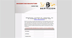 Desktop Screenshot of bertazzon.com